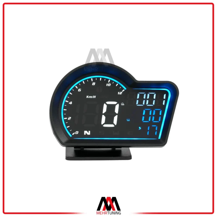 نمایشگر سرعت خودرو + GPS مدل HUD G16 وارداتی