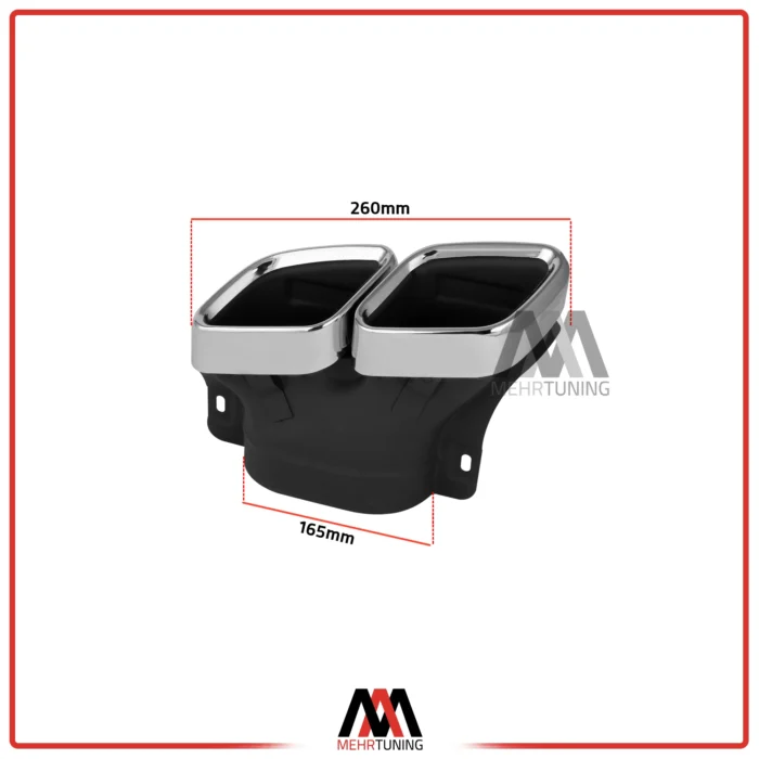هزینه سر اگزوز دولول جفت بنز مدل AMG