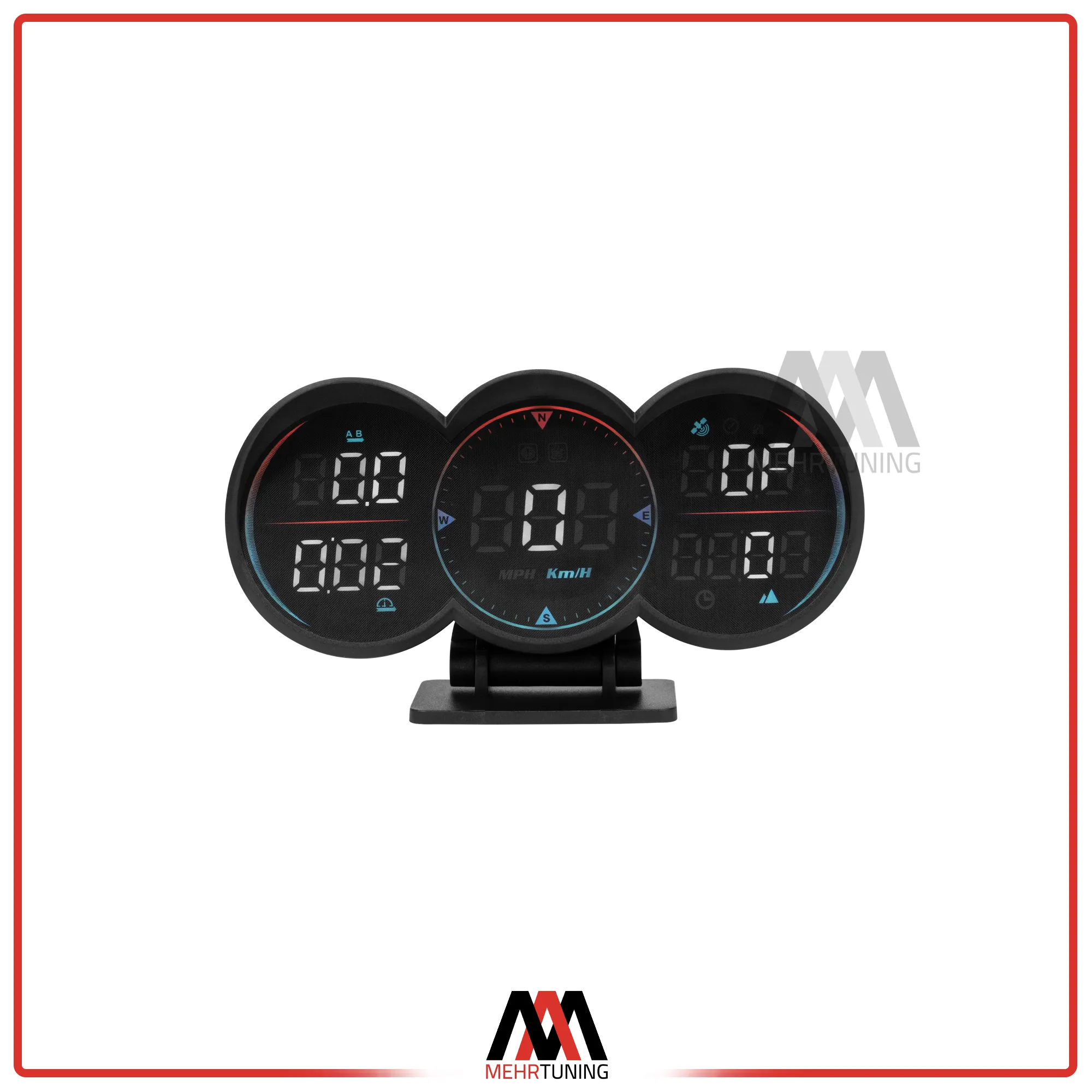 نمایشگر سرعت خودرو + GPS مدل HUD G17 وارداتی