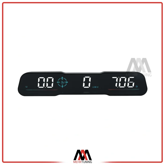 نمایشگر سرعت خودرو + GPS مدل HUD G19 وارداتی