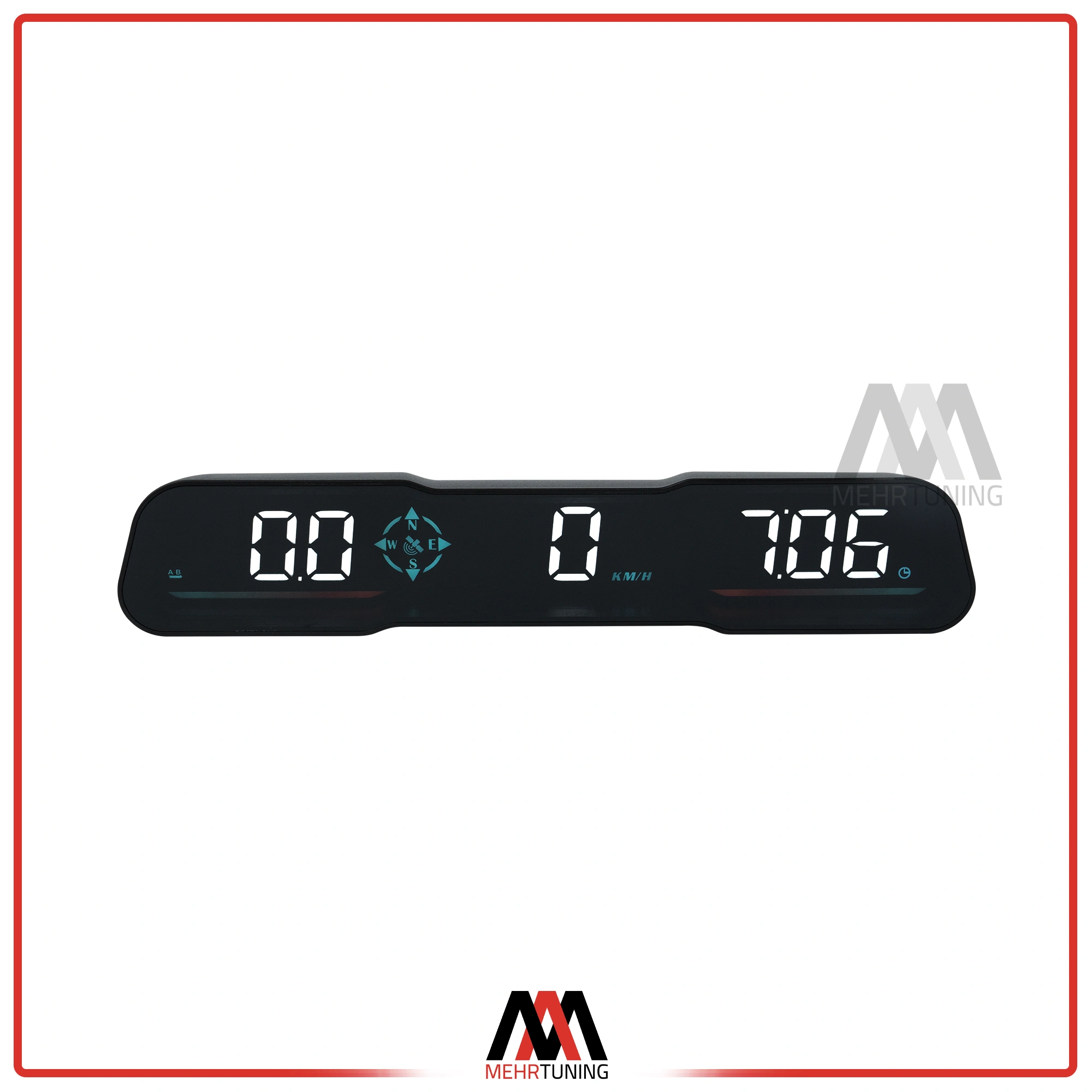 نمایشگر سرعت خودرو + GPS مدل HUD G19 وارداتی