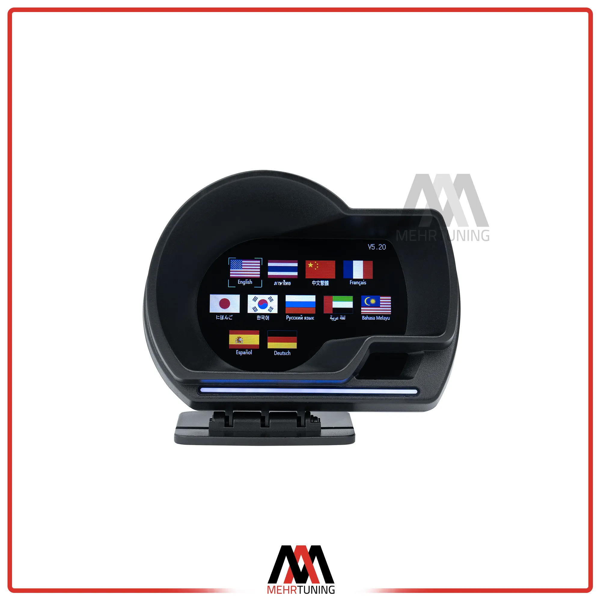 گیج OBD2 مدل HUD P6 وارداتی