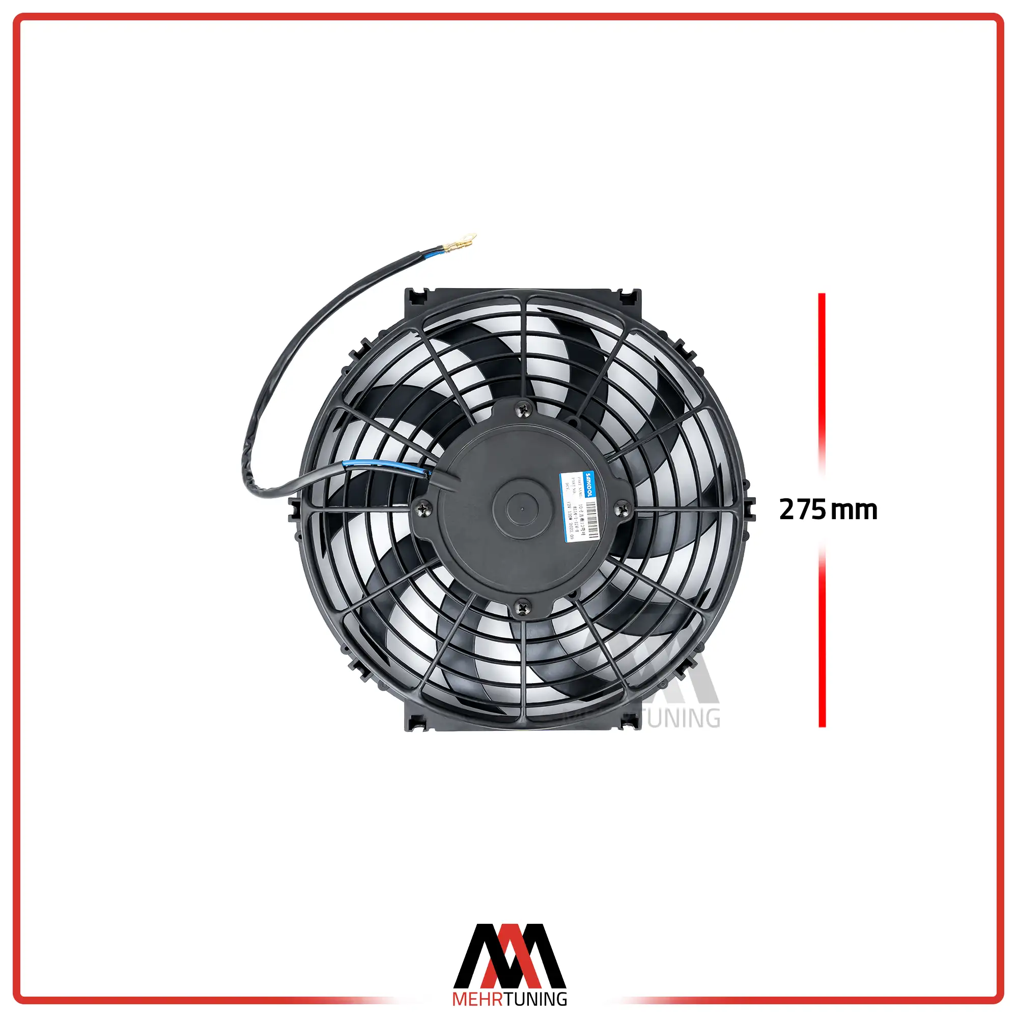 فن رادیاتور 10 اینچ
