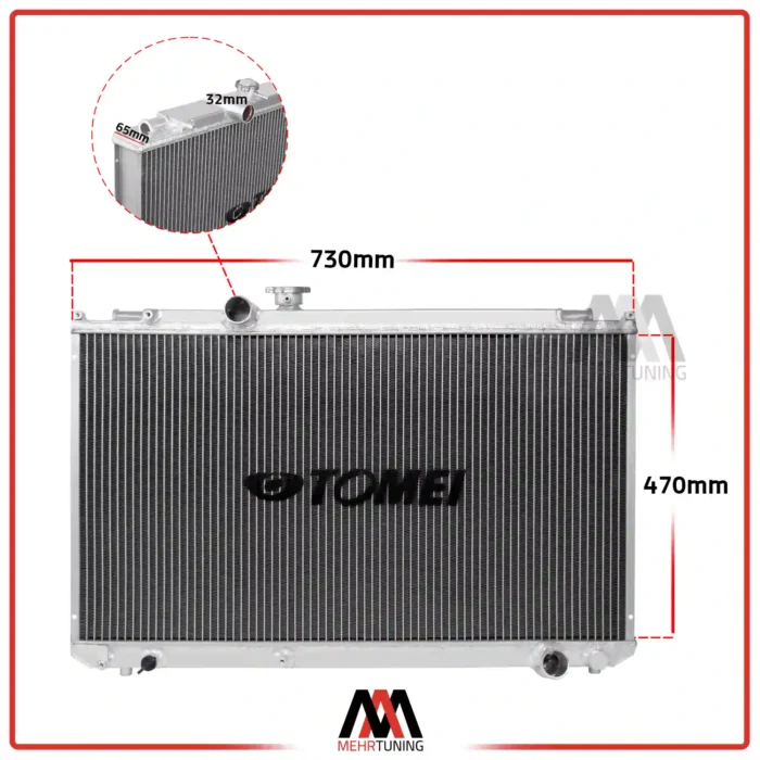 فروشگاه آنلاین رادیاتور افترمارکت اسپرت TOMEI