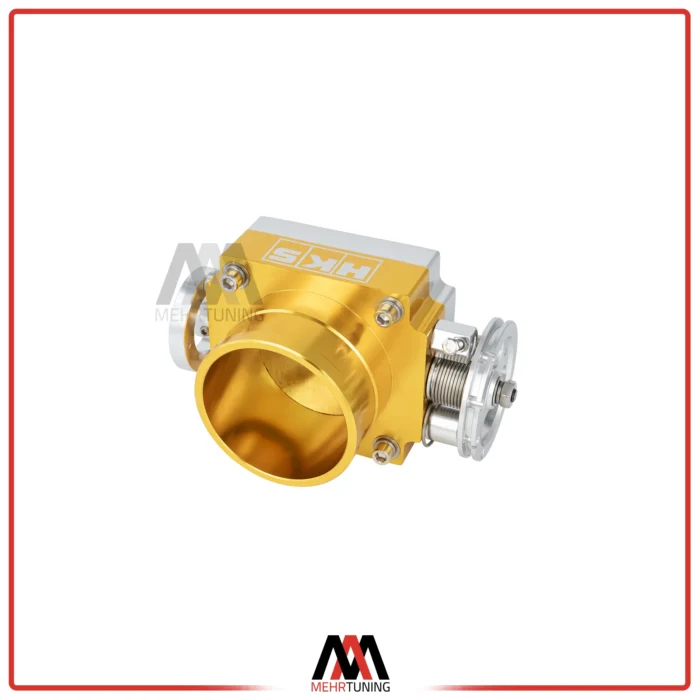 دریچه گاز HKS سایز 80 میلی متر طلایی