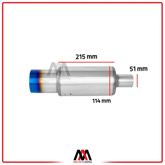 فروشگاه مافلر hks جاسما 114 طول 215