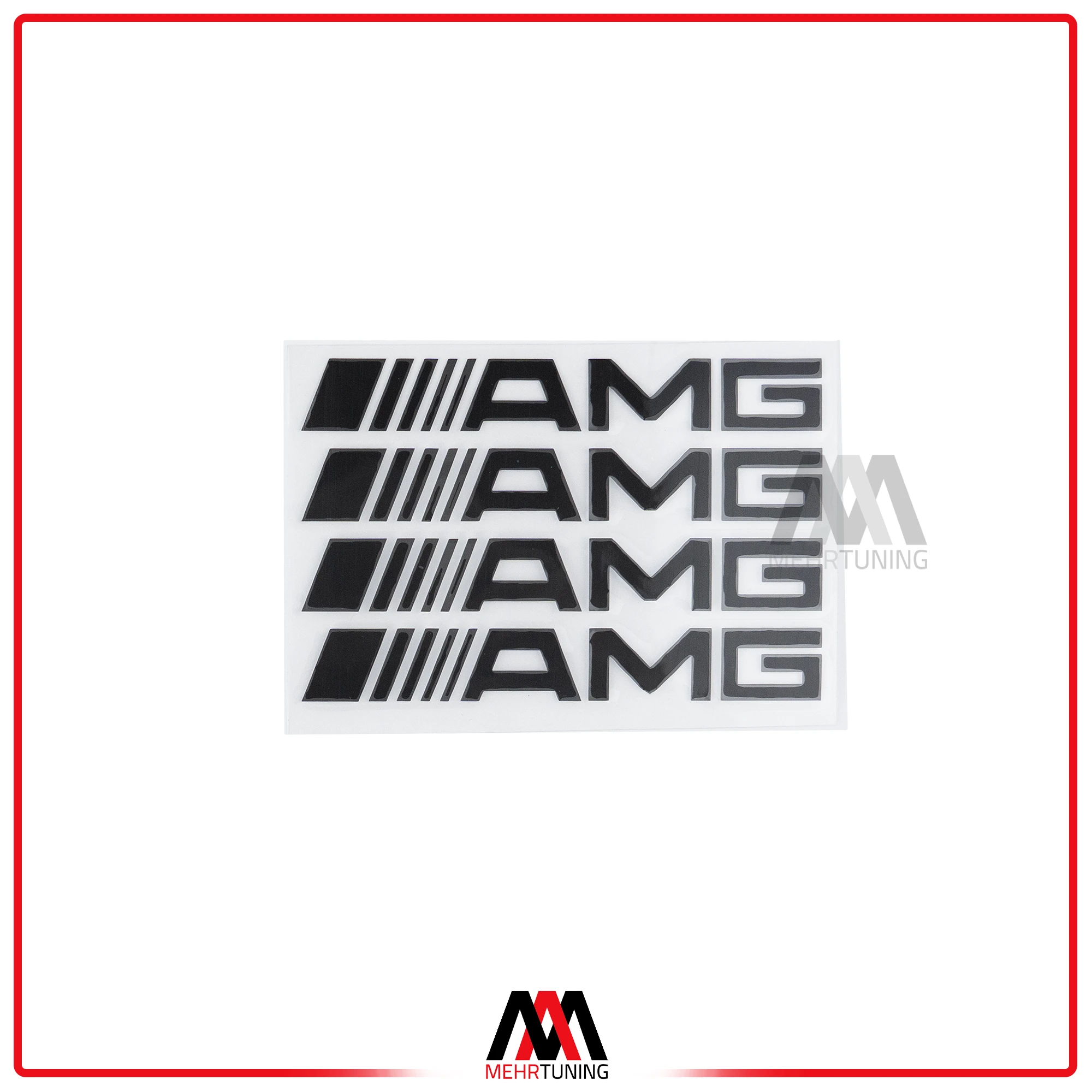 استیکر خودرو طرح AMG کد 01