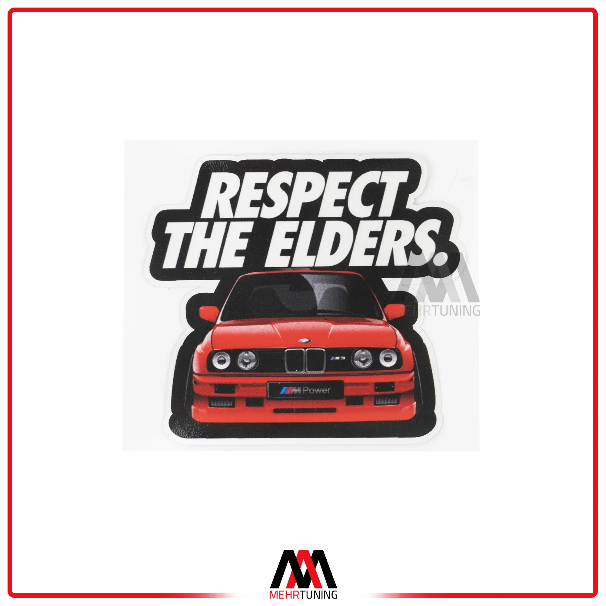 استیکر خودرو مدل BMW E30