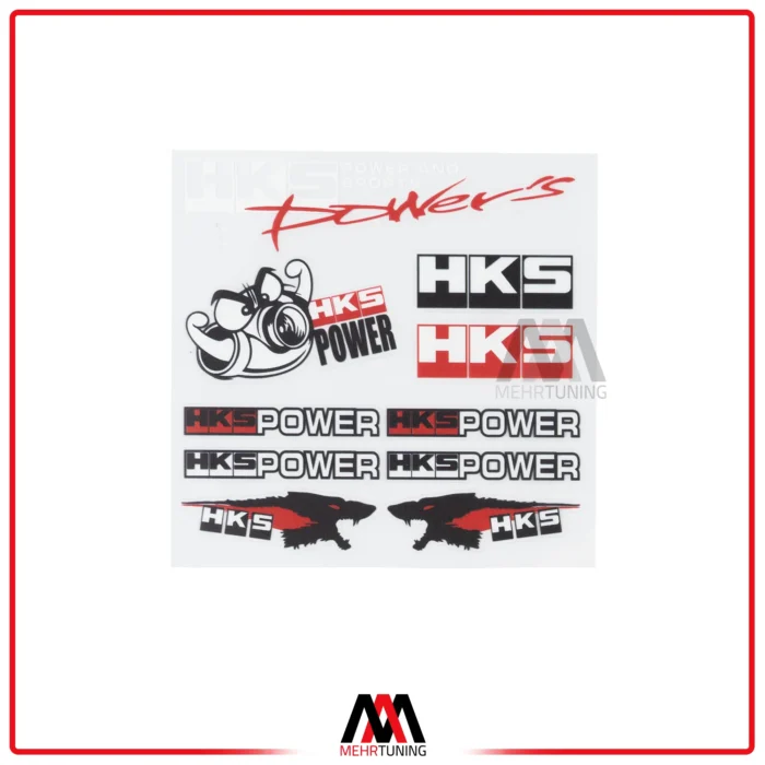 استیکر ماشین طرح HKS کد 01