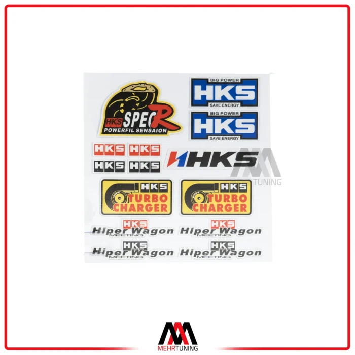 استیکر ماشین طرح HKS کد 02