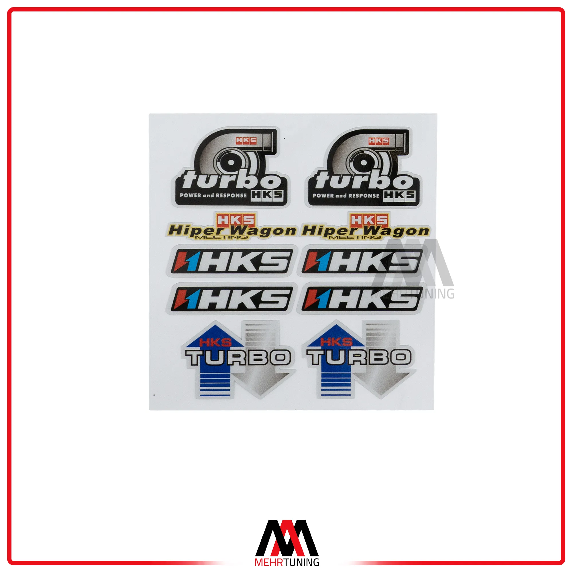 استیکر ماشین طرح HKS کد 03