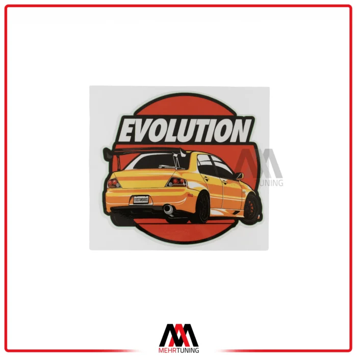 استیکر خودرو مدل Lancer Evolution