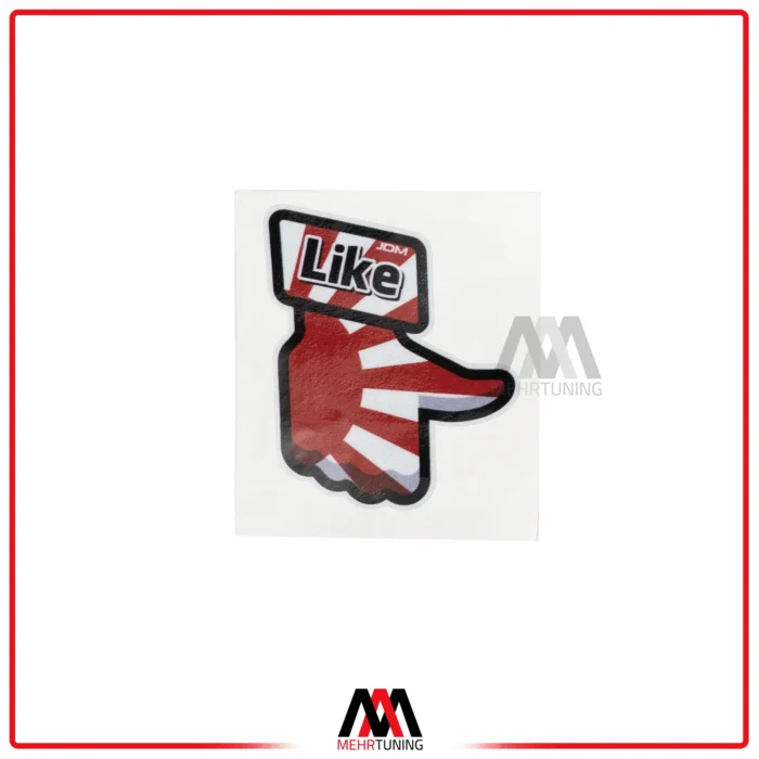استیکر ماشین طرح Like