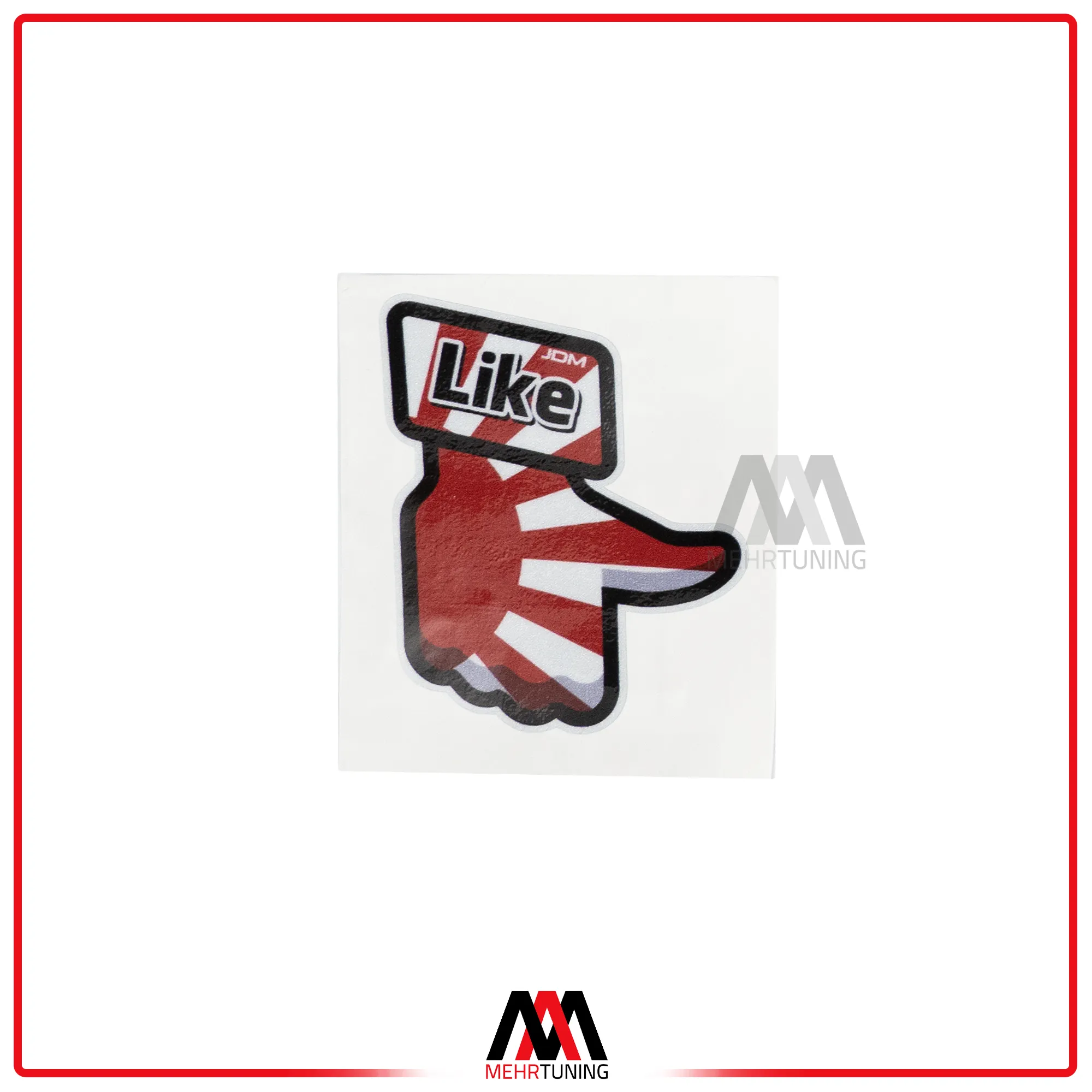 استیکر ماشین طرح Like