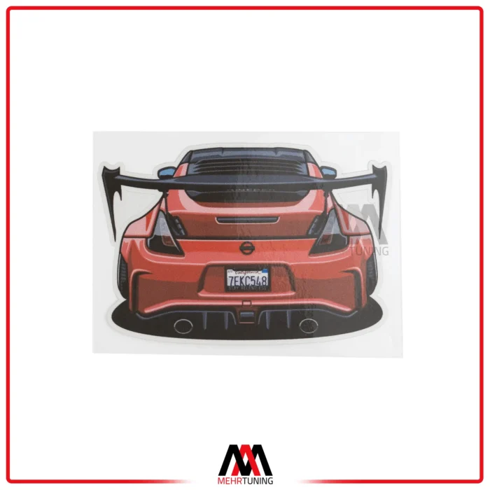استیکر ماشین طرح نیسان 370z