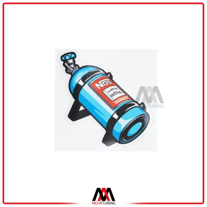 استیکر ماشین طرح NOS